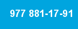 977 881-17-91